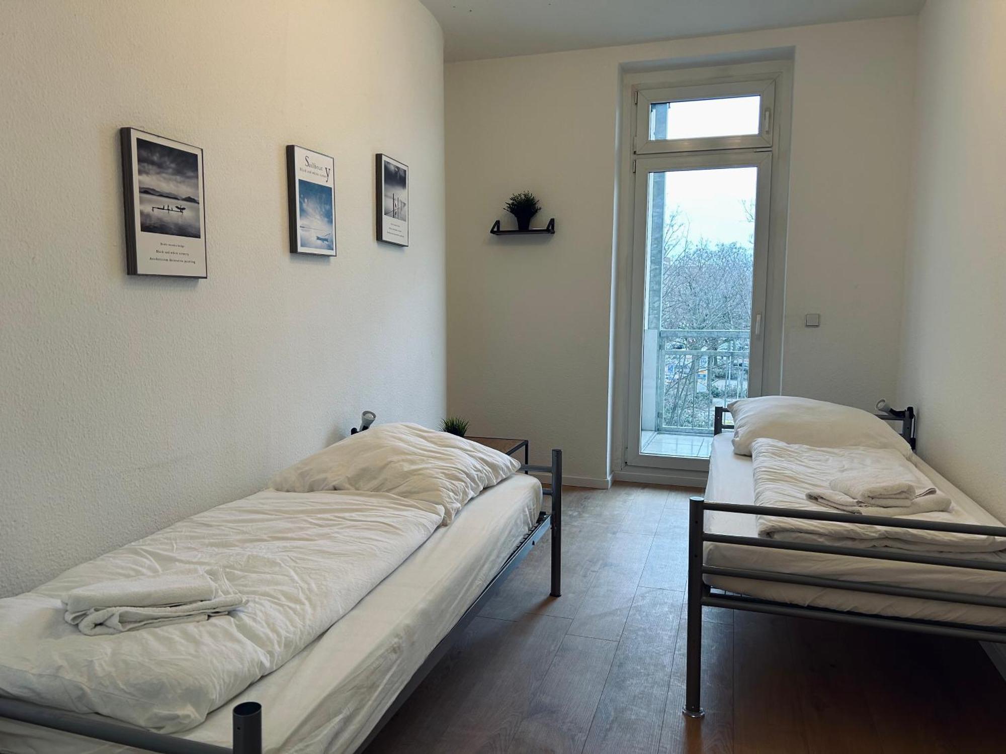 Apartment 2 Schlafzimmer-balkon-kueche-parkplatz-designerbad Leipzig